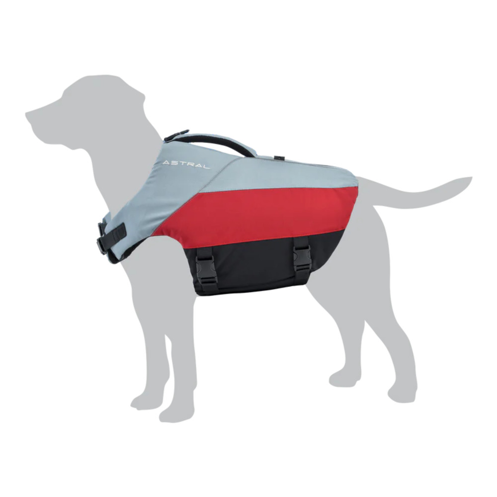 Astral BirdDog K-9 Dog Life Jacket Extra Small Hound Gray